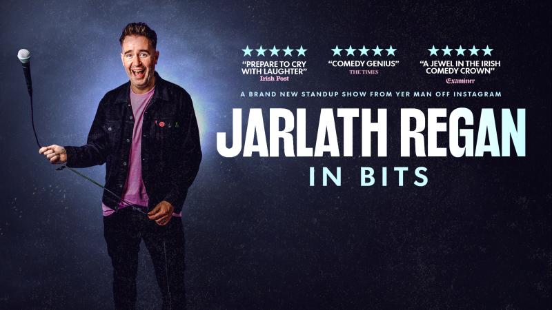 jarlath regan swings microphone