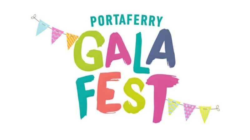 The Portaferry Galafest Logo against a white background