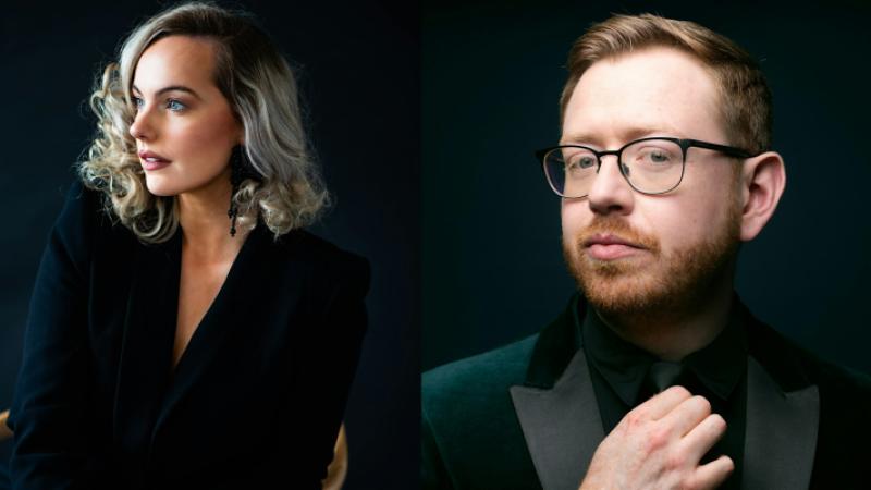 Niamh O'Sullivan and Gary Beecher