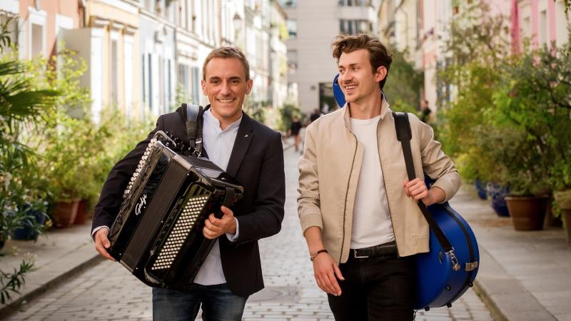 Felicien Brut and Thibaut Garcia: accordion and guitar
