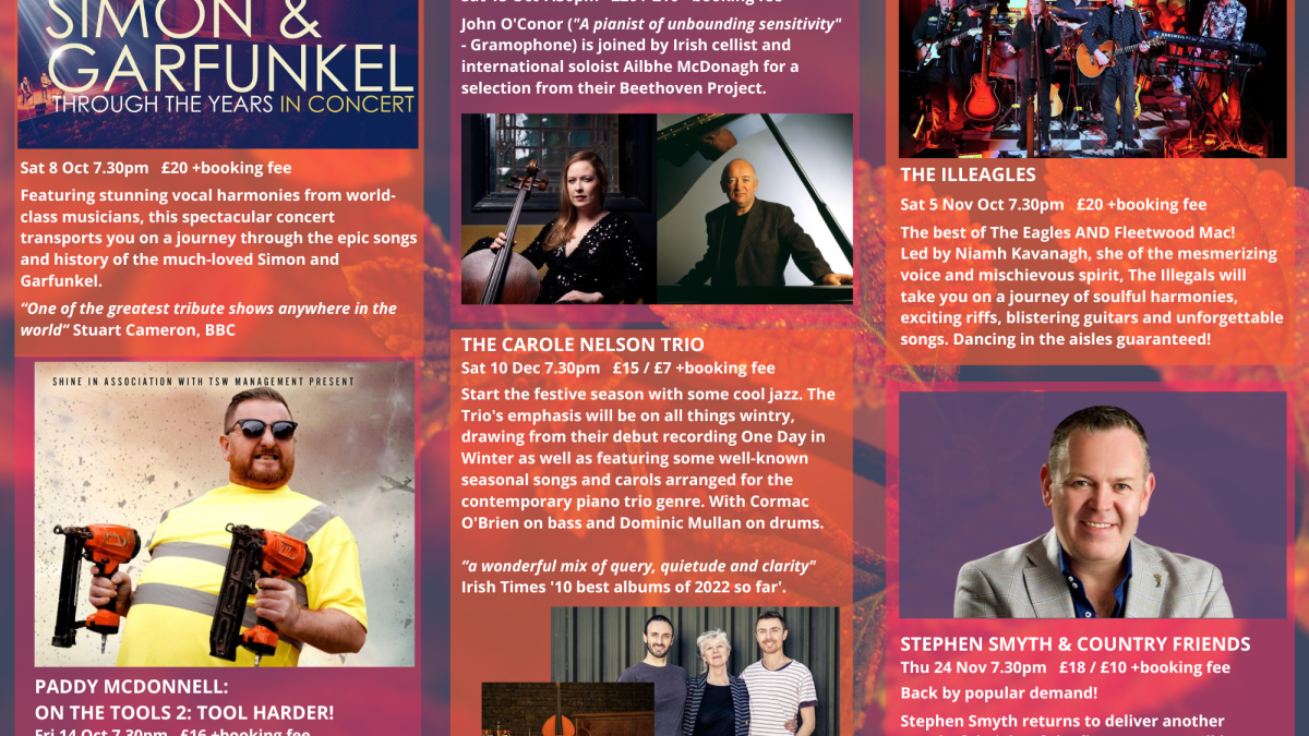 gigs and tours music events near Belfast