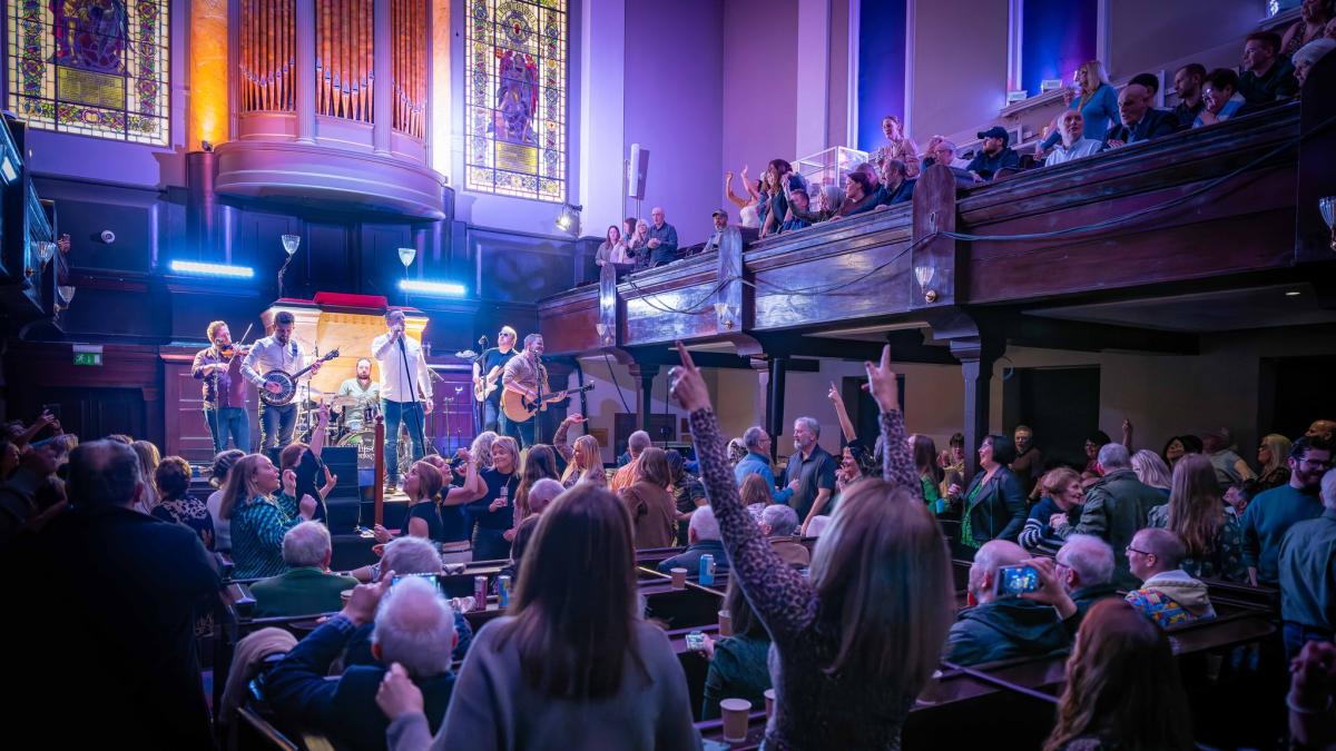 A great night out with the Whistlin' Donkeys